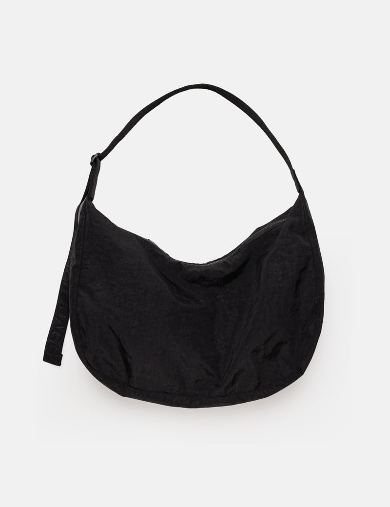 Baggu Large Crescent Bag (Recycled) - Black