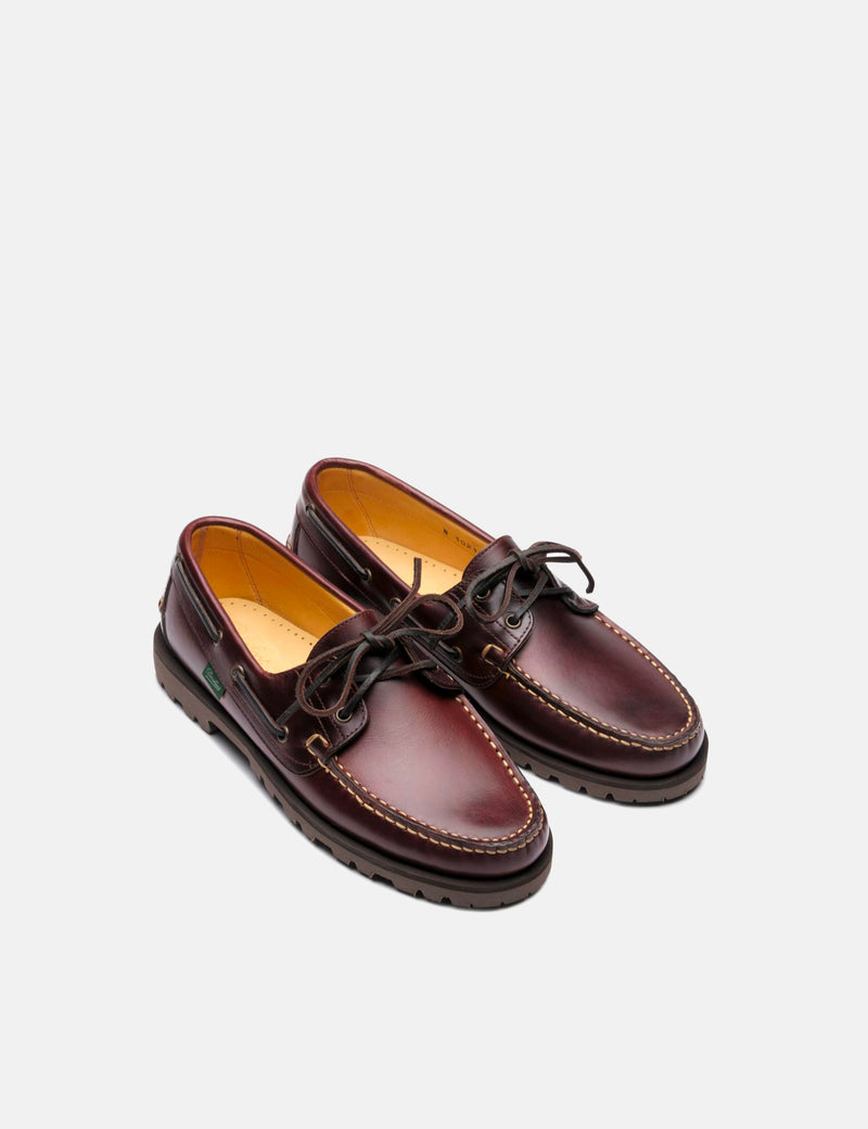 Paraboot Malo Boat Shoes (Leather) - America Brown