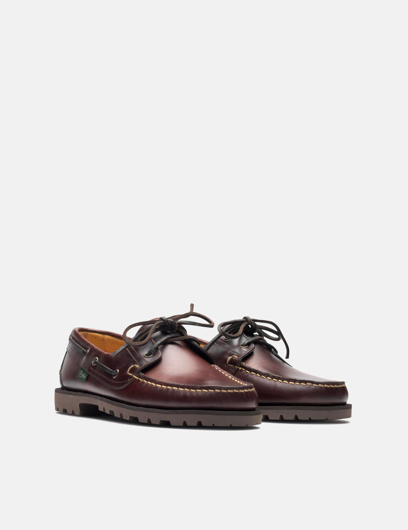 Paraboot Malo Boat Shoes (Leather) - America Brown