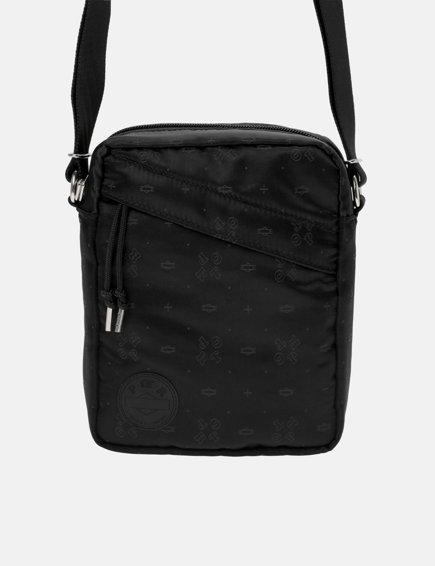 Porter Yoshida & Co Monogram Vertical Shoulder Bag - Black | Article