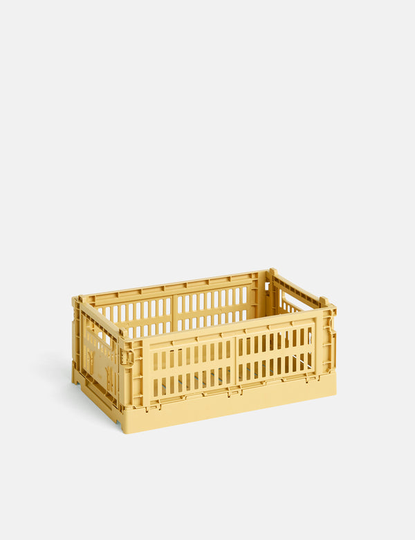 HAY Colour Crate (Small) - Golden Yellow