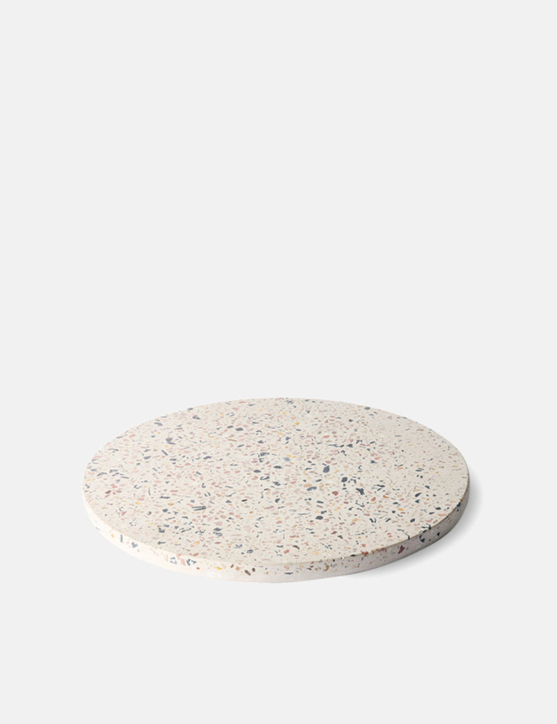 Hkliving Terrazzo Serving Tray (Med) - White/Mixed