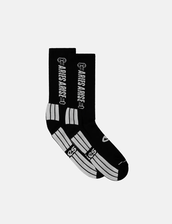 Aries Column Socks - Black