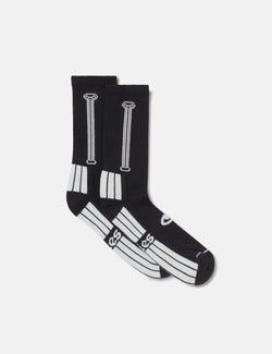 Aries Column Socks - Black