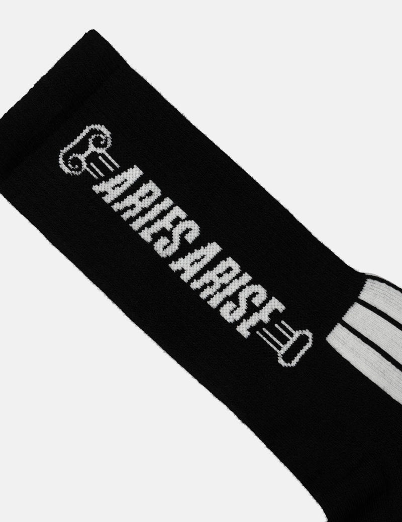 Aries Column Socks - Black