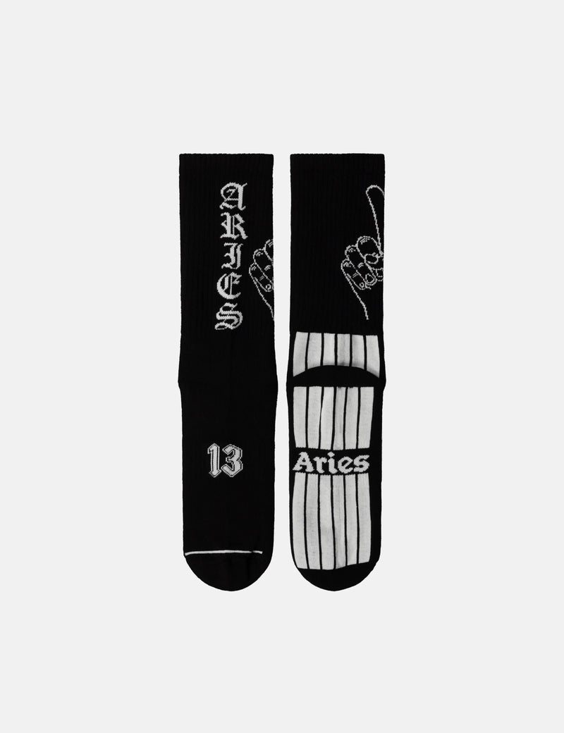 Aries Finger Socks - Black