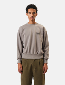 Aries Mini Temple Sweatshirt - Grey