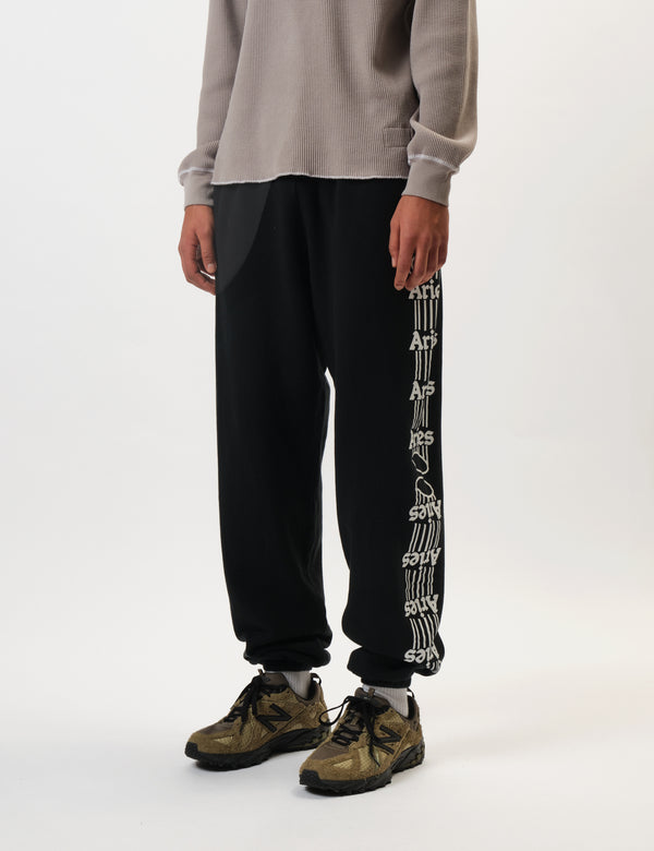 Aries Column Sweatpant - Black