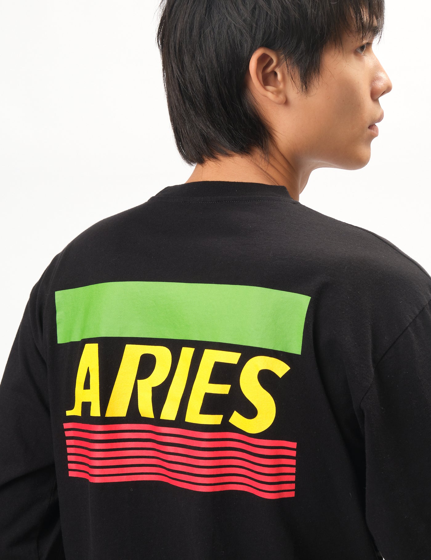 Aries Credit Card Long Sleeve Tee - Black | Article.