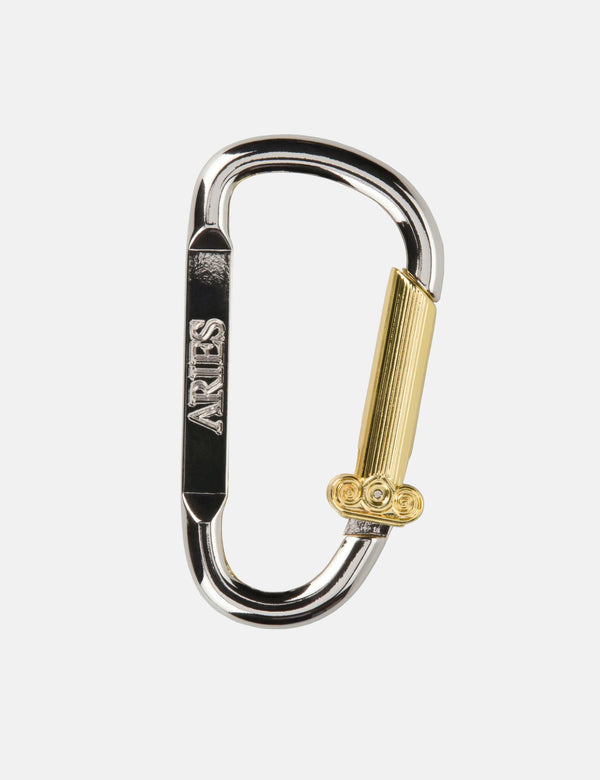 Aries Column Carabiner - Silver/Gold