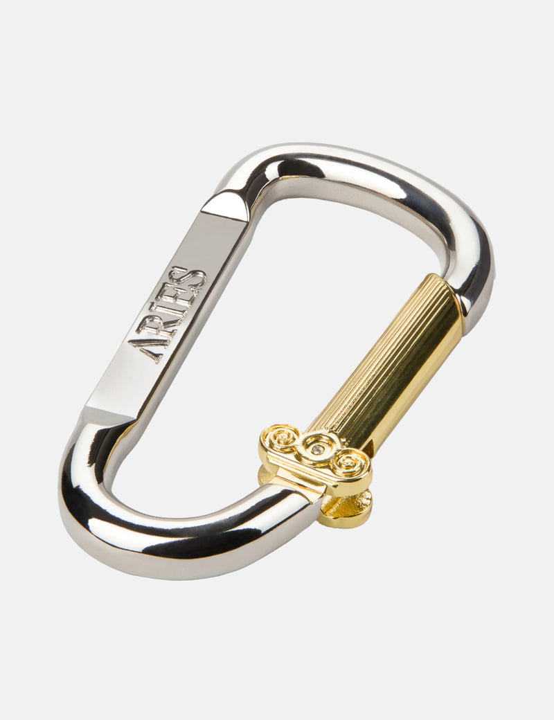 Aries Column Carabiner - Silver/Gold