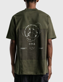 T-shirt à patch cytokine GOOPiMADE - Gris taupe