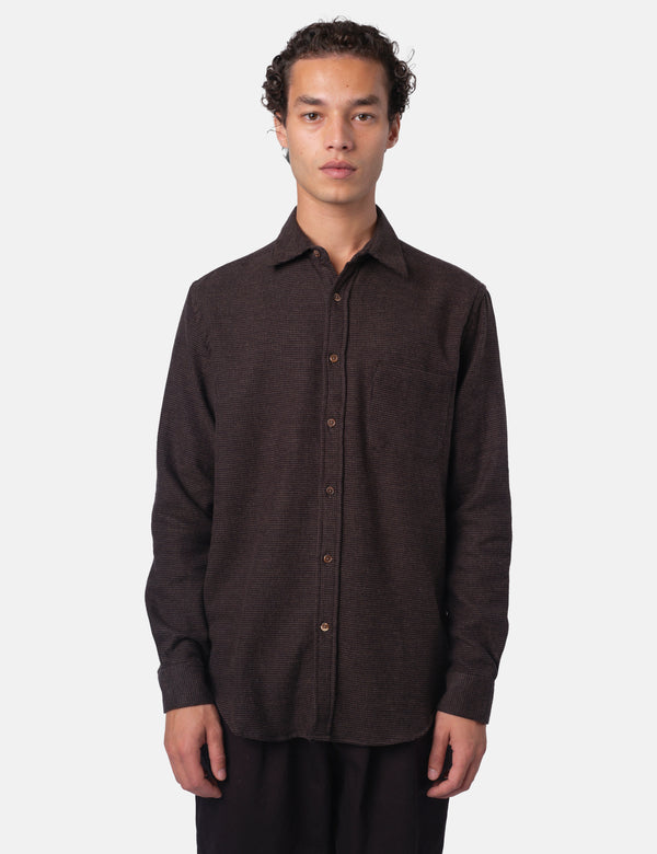 Portuguese Flannel Sounds Shirt - Brown