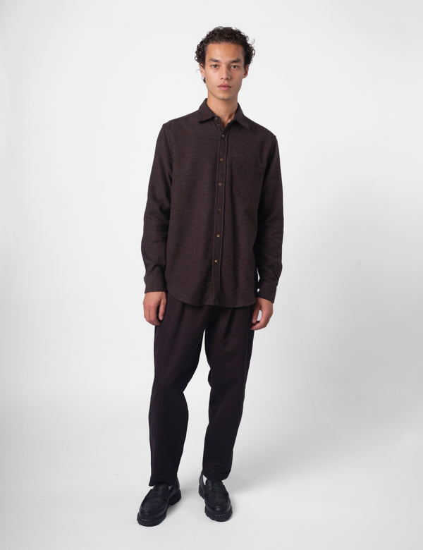 Portuguese Flannel Sounds Shirt - Brown
