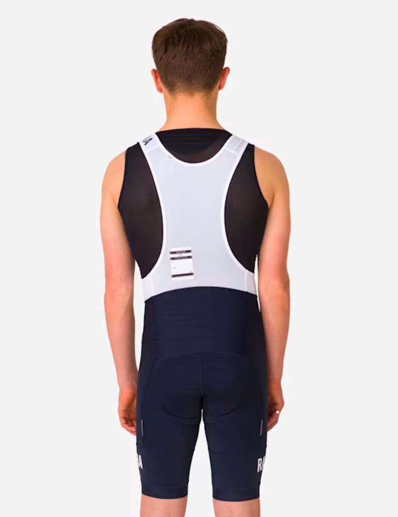 Rapha Updated 2024 Pro Team Training Bib Shorts - Dark Navy Blue/White