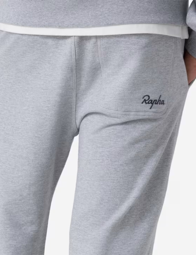 Rapha Men's Sweat Pants (Cotton) - Light Grey Marl/Grey