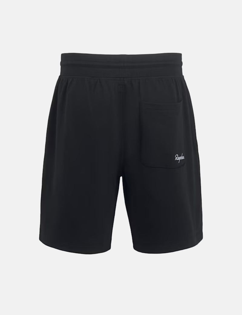 Rapha Men's Sweat Shorts (Cotton) - Black/Grey