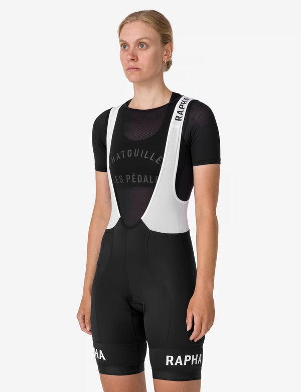 Rapha Women's Pro Team Training Bib Shorts - Black/White