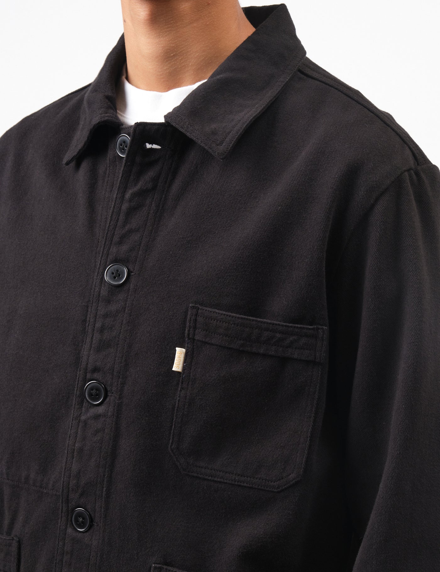 Bhode French Chore Jacket Mk.II - Black | Article.