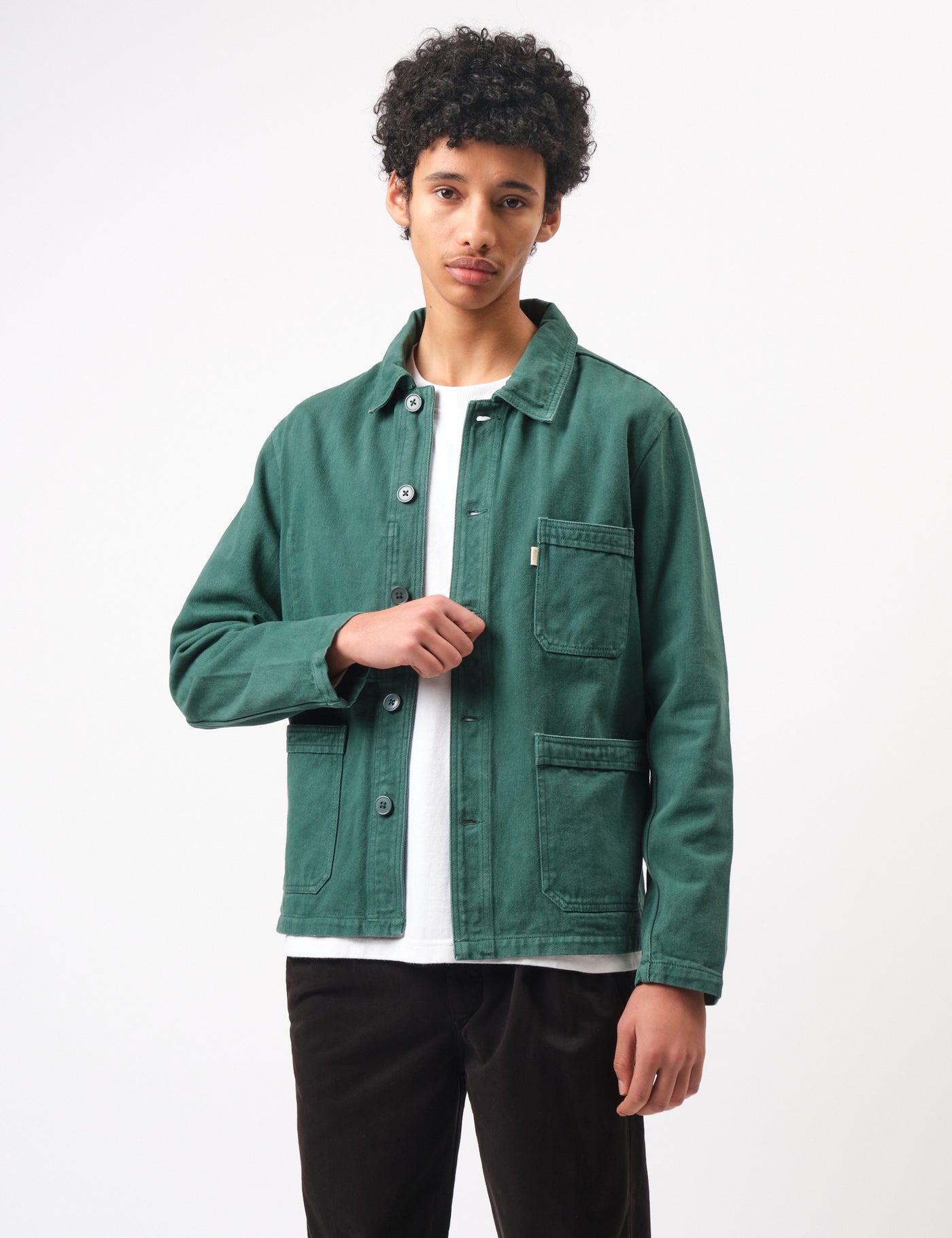 JJJJound French Chore Jacket M （OVY好きな方） French Chore Jacket - Olive – JJJJound