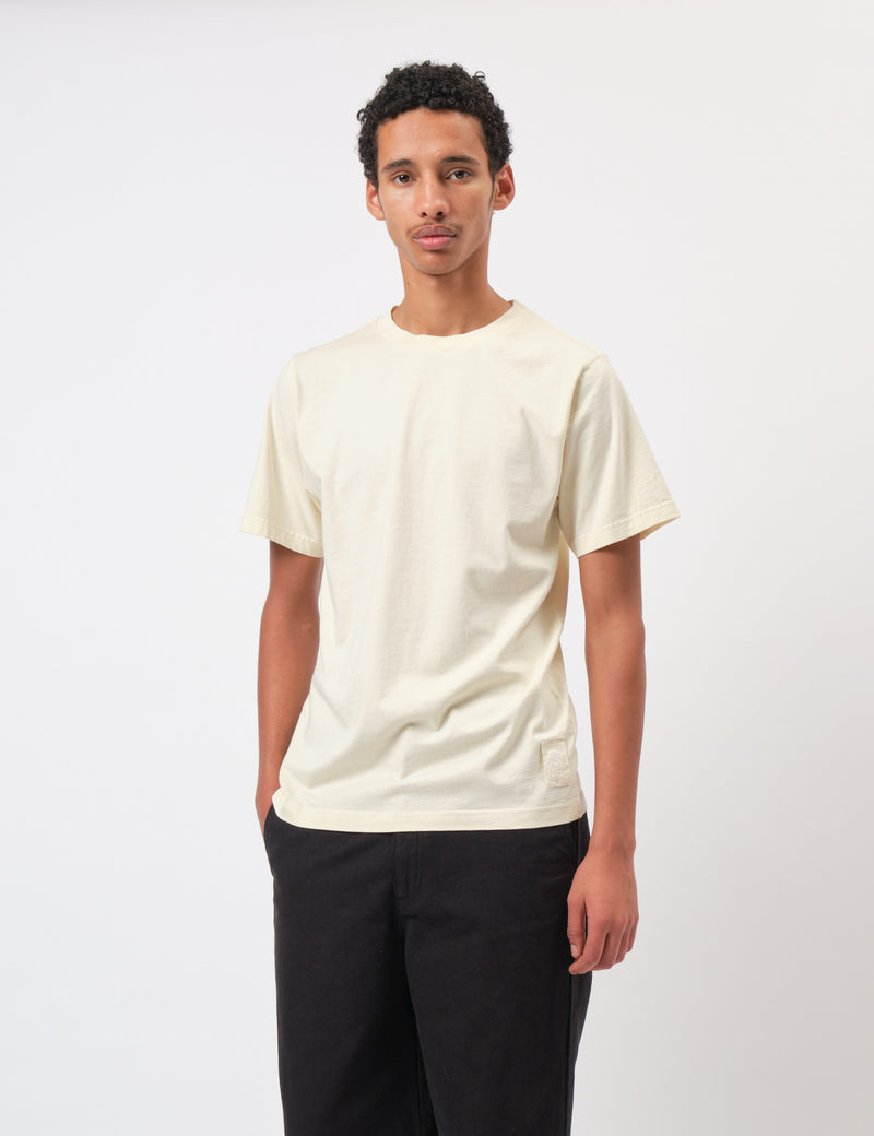 Bhode Stray Dogs Pigment Dyed T-Shirt - Natural