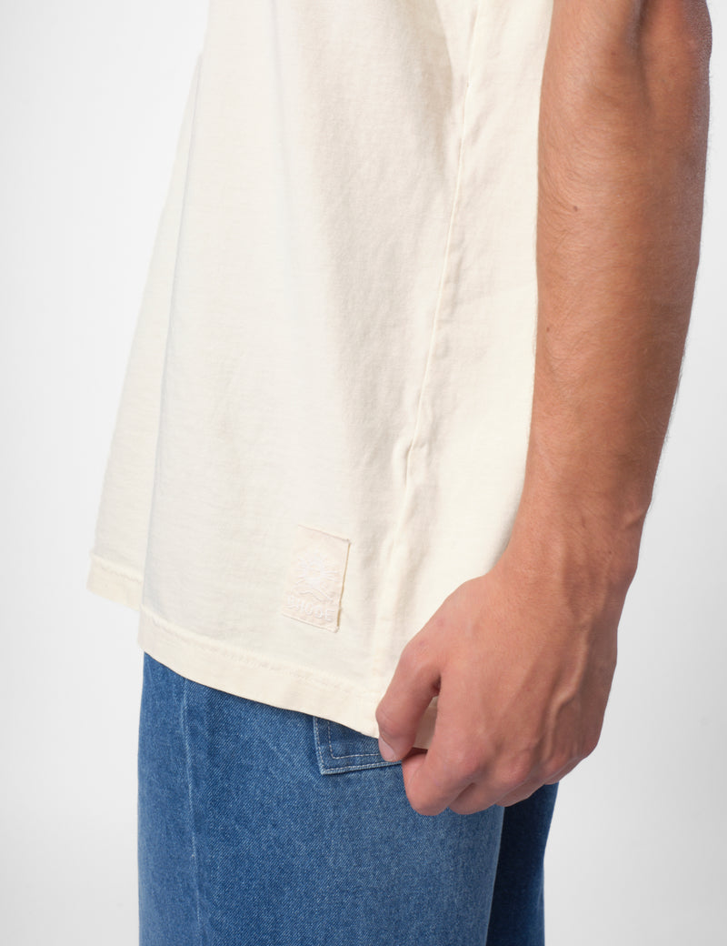 Bhode Pigment Dyed T-Shirt - Natural