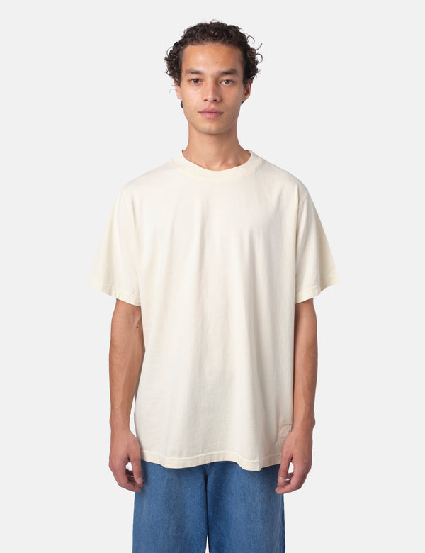 Bhode Pigment Dyed T-Shirt - Natural