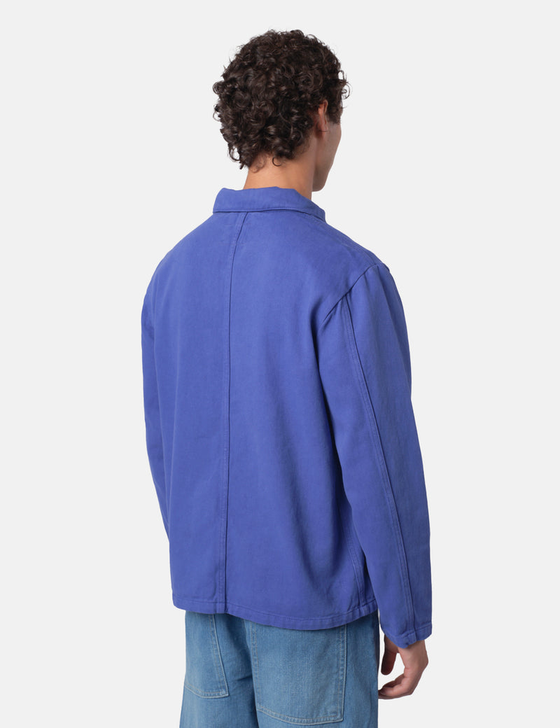 Bhode French Chore Jacket MkII - Classic Blue/Wood Buttons