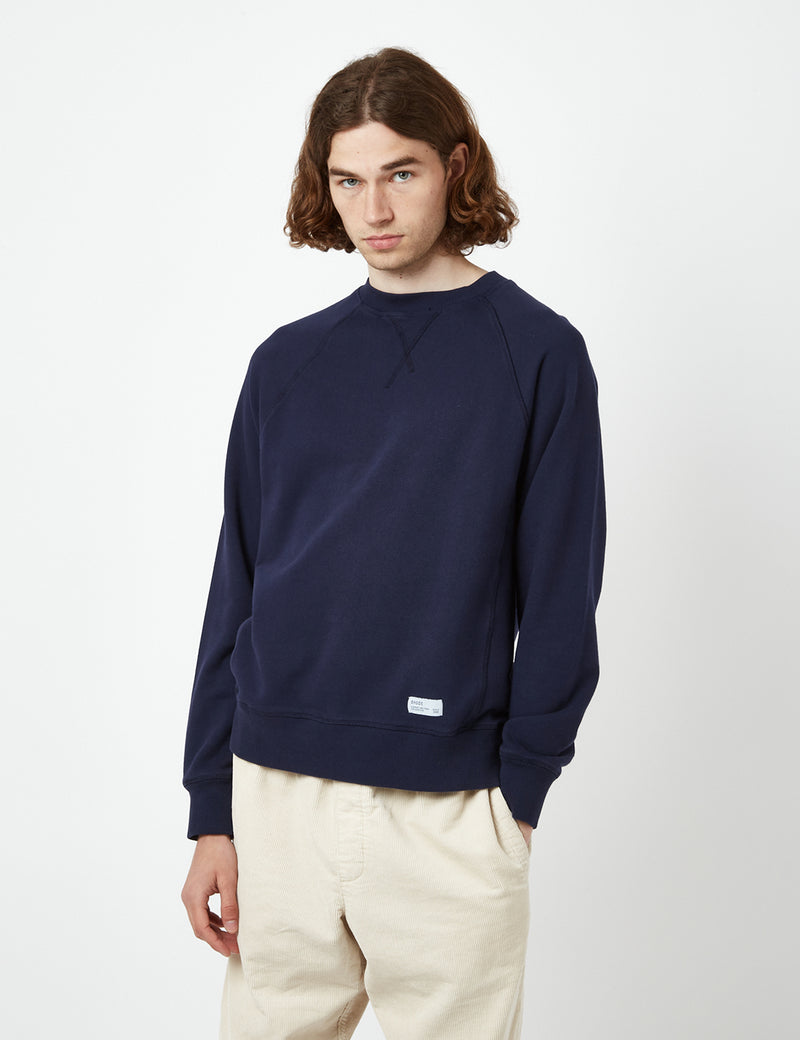 Bhode Archive Sweatshirt (Organic) - Peacoat Blue