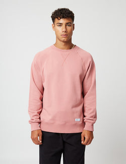 Bhode Archive Sweatshirt - Dusty Rose Pink