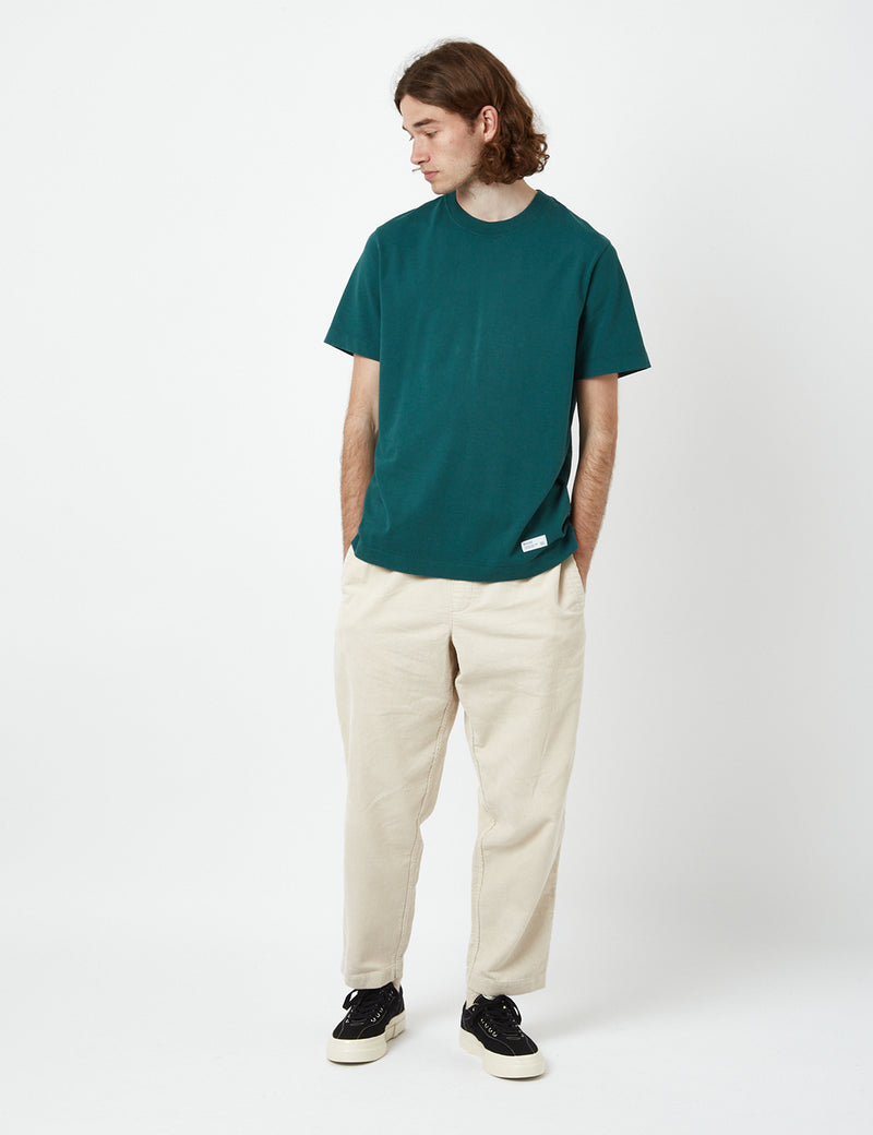 Bhode Everyday Heavyweight T-Shirt (Organic) - Deep Teal Green