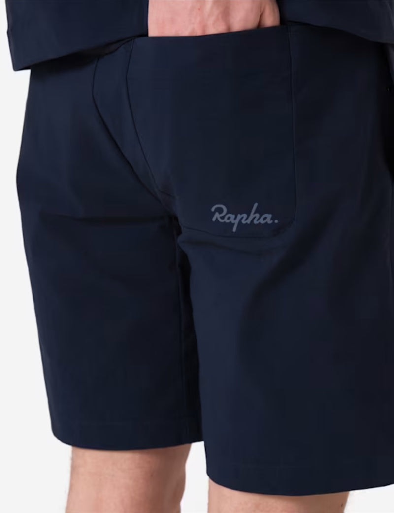 Rapha Men's Easy Technical Shorts - Dark Navy Blue/Black