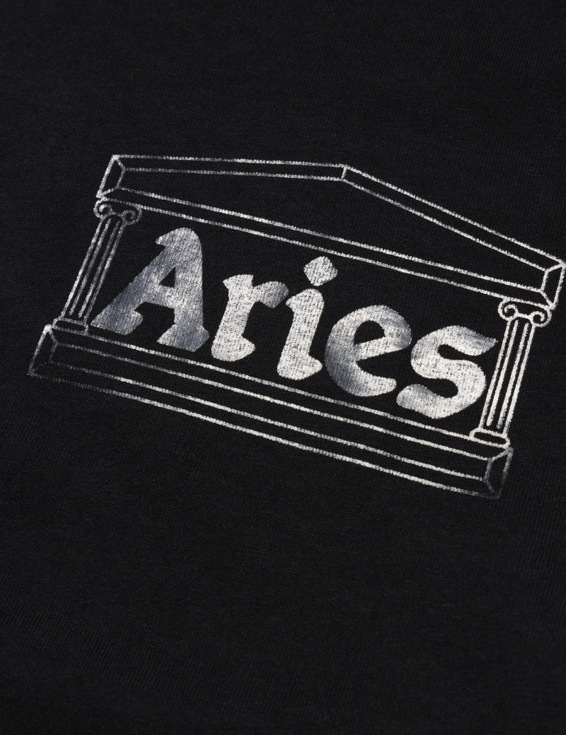 Aries Temple T-Shirt - Black