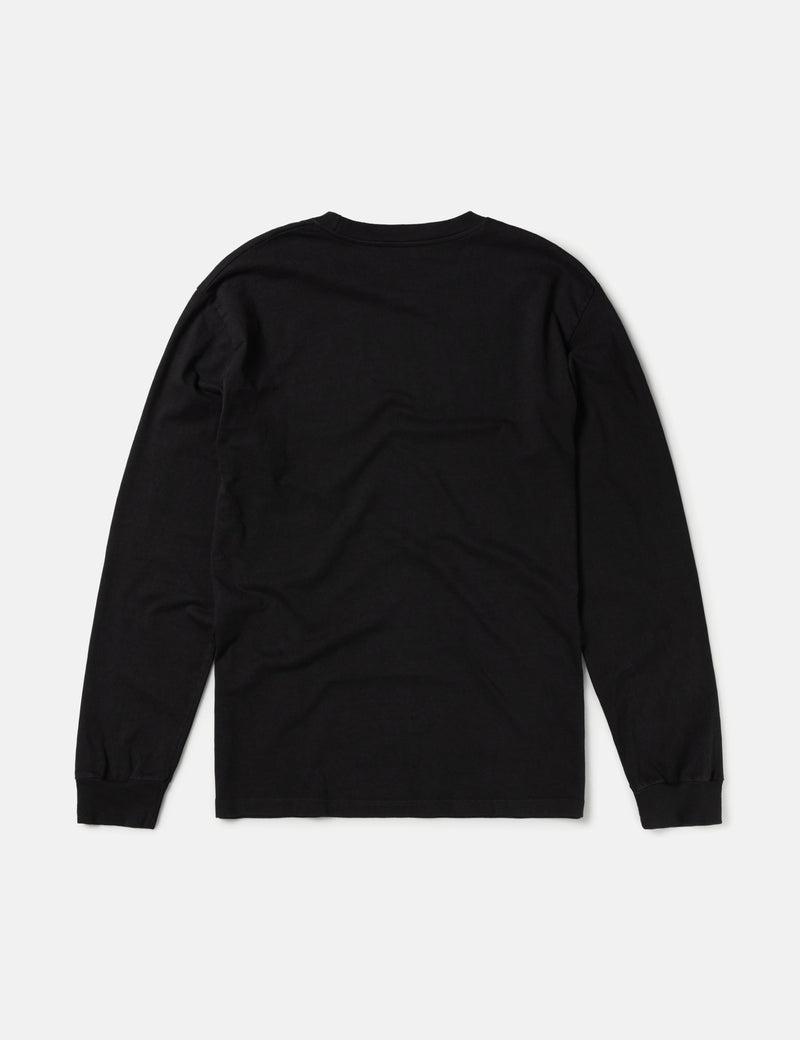 Aries Temple Long Sleeve T-Shirt - Black