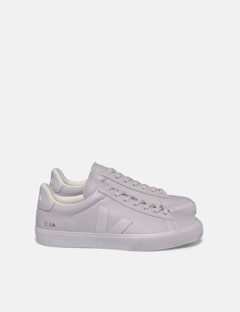Women's Veja Campo Trainers (CF Leather) - Full Parme