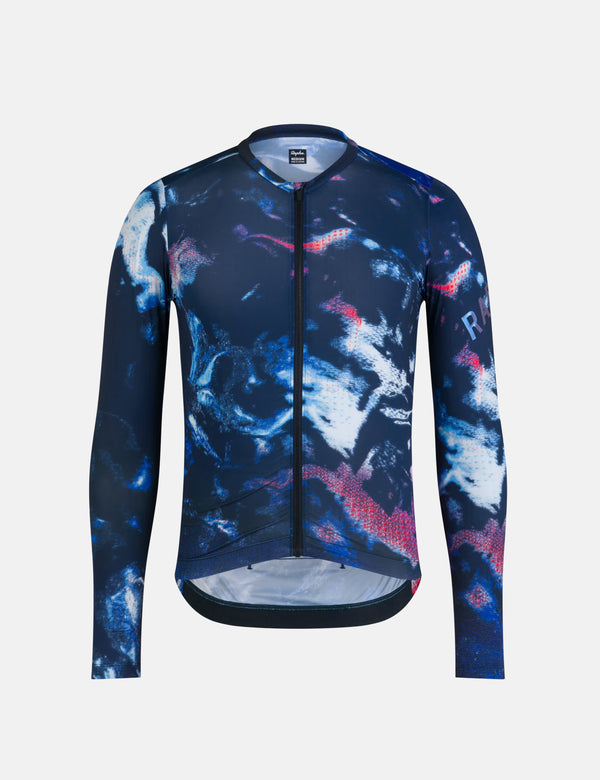 Rapha Pro Team Lighweight Long Sleeve Jersey - Cosmic Print