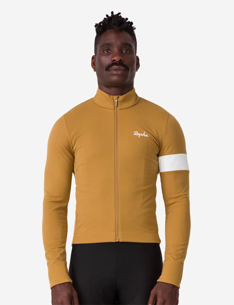 Rapha Men's Core Winter Jacket - Faded Gold/White