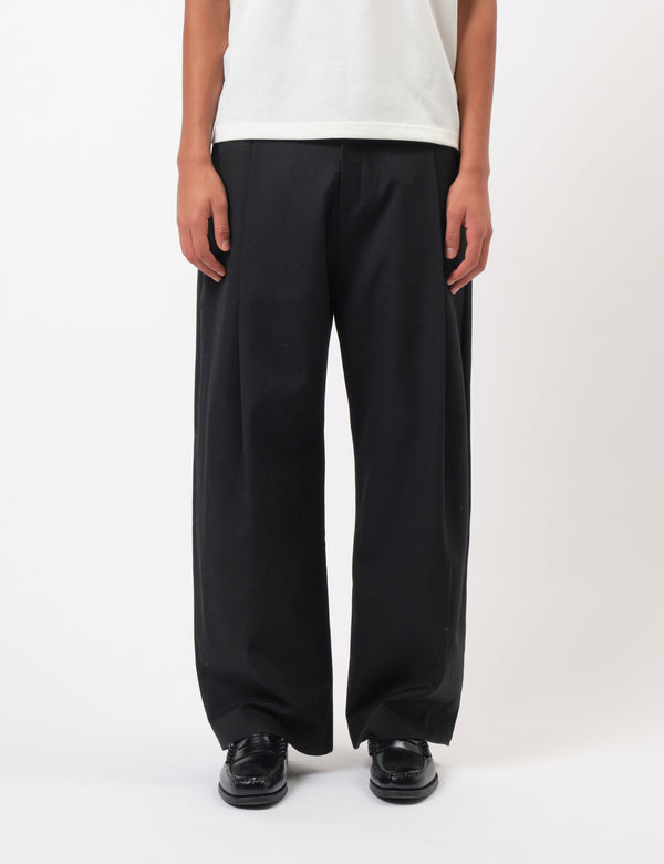 Coor Essential Wool Trousers - Black