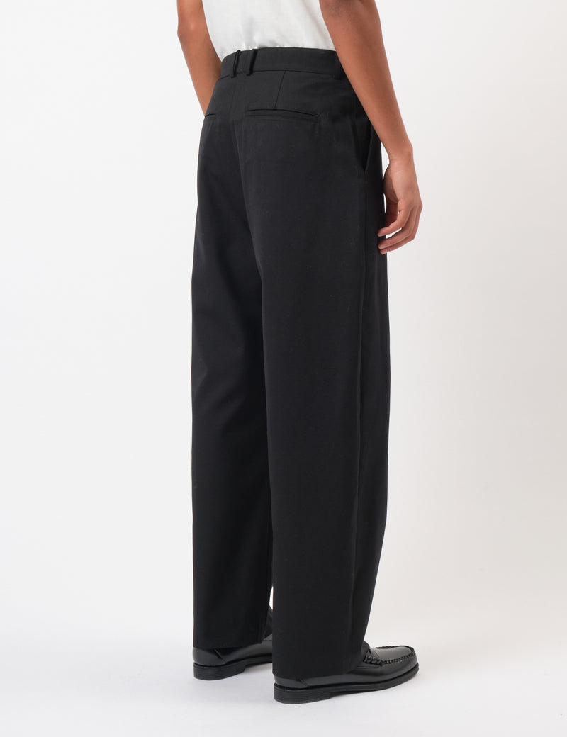 Coor Essential Wool Trousers - Black