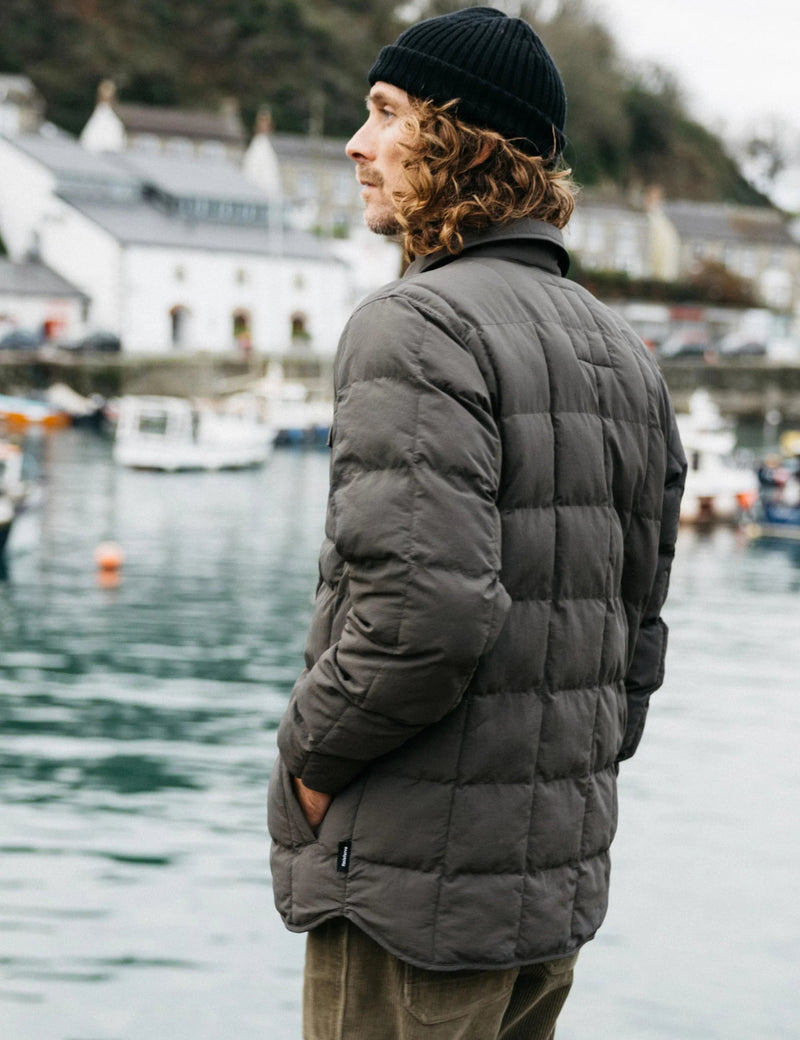 Finisterre Lapwing Shirt Jacket - Raven Black