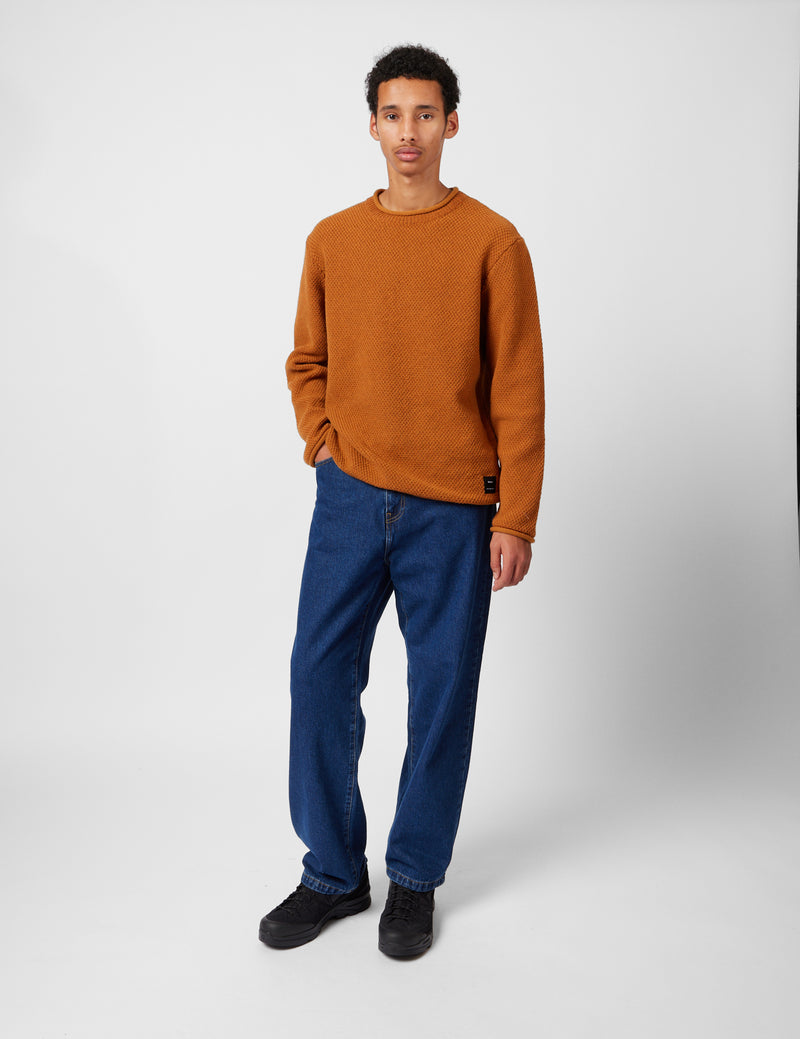 Finisterre Barents Jumper (Wool Mix) - Copper