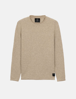 Finisterre Barents Jumper (Wool Mix) - Oatmeal