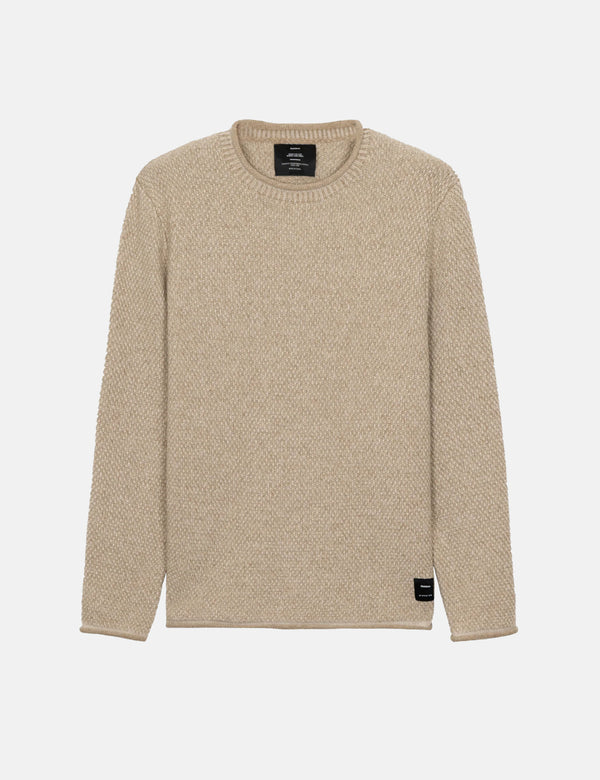 Finisterre Barents Jumper (Wool Mix) - Oatmeal