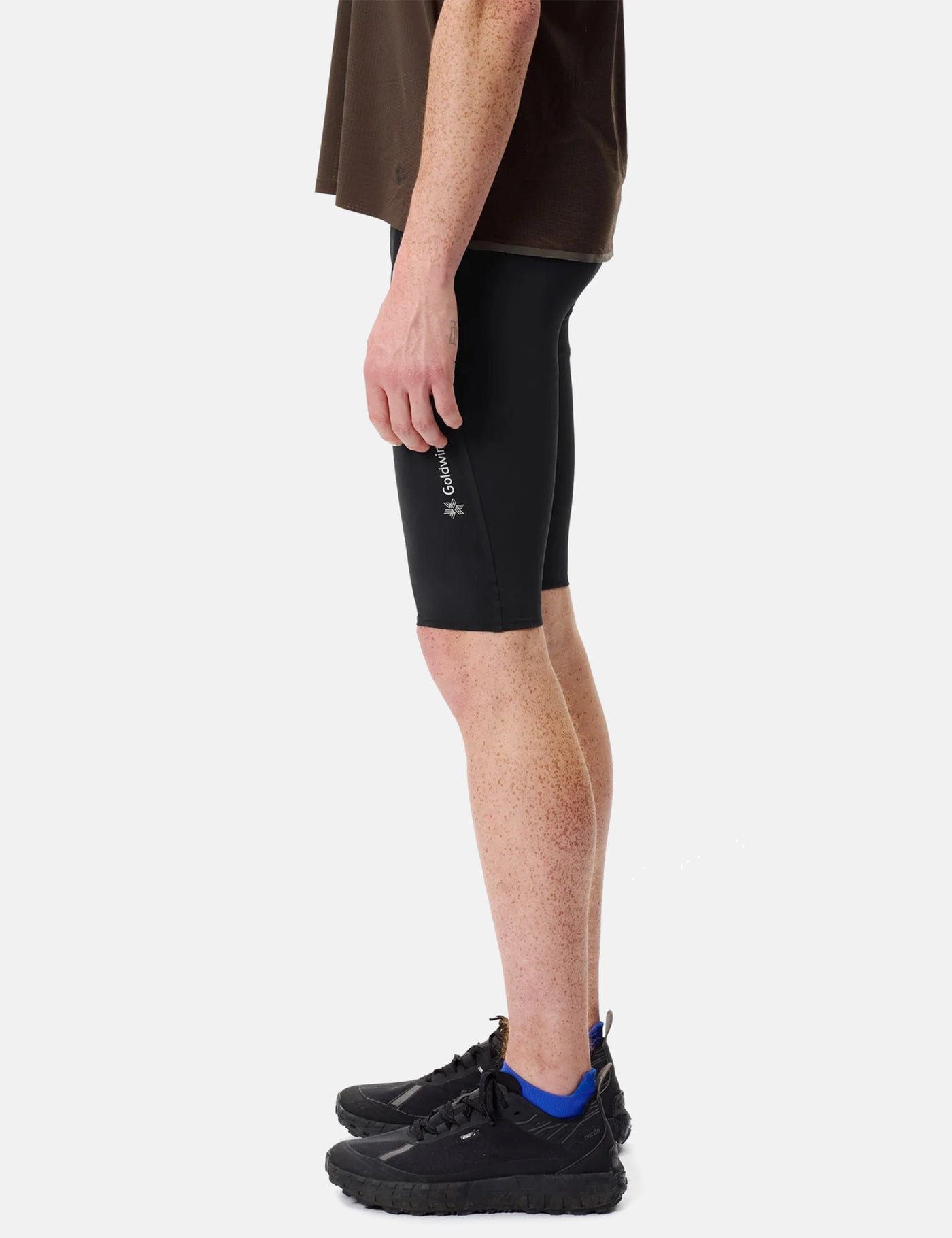 Goldwin Compression Half Tights - Black | Article.