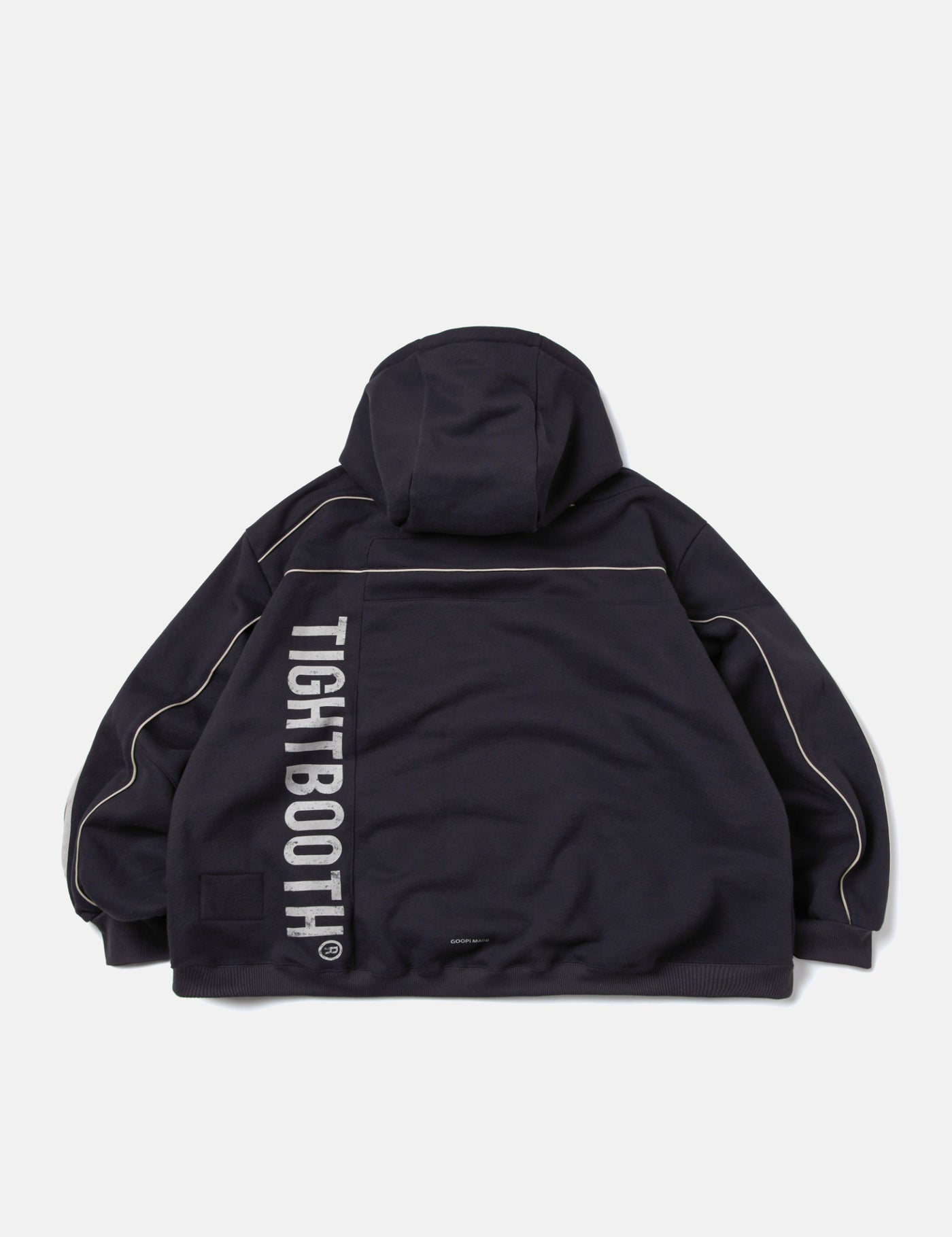 tightbooth goopi コラボフーディー GOOPiMADE x TIGHTBOOTH“GMT-01H” Double Logo Hoodie - Purple | Article.