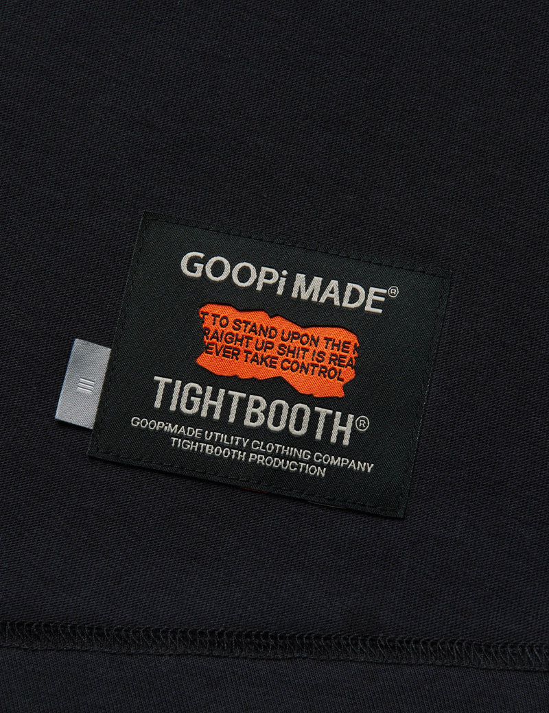 GOOPiMADE x TIGHTBOOTH “GMT-01T” Sin CityT-Shirt - Black