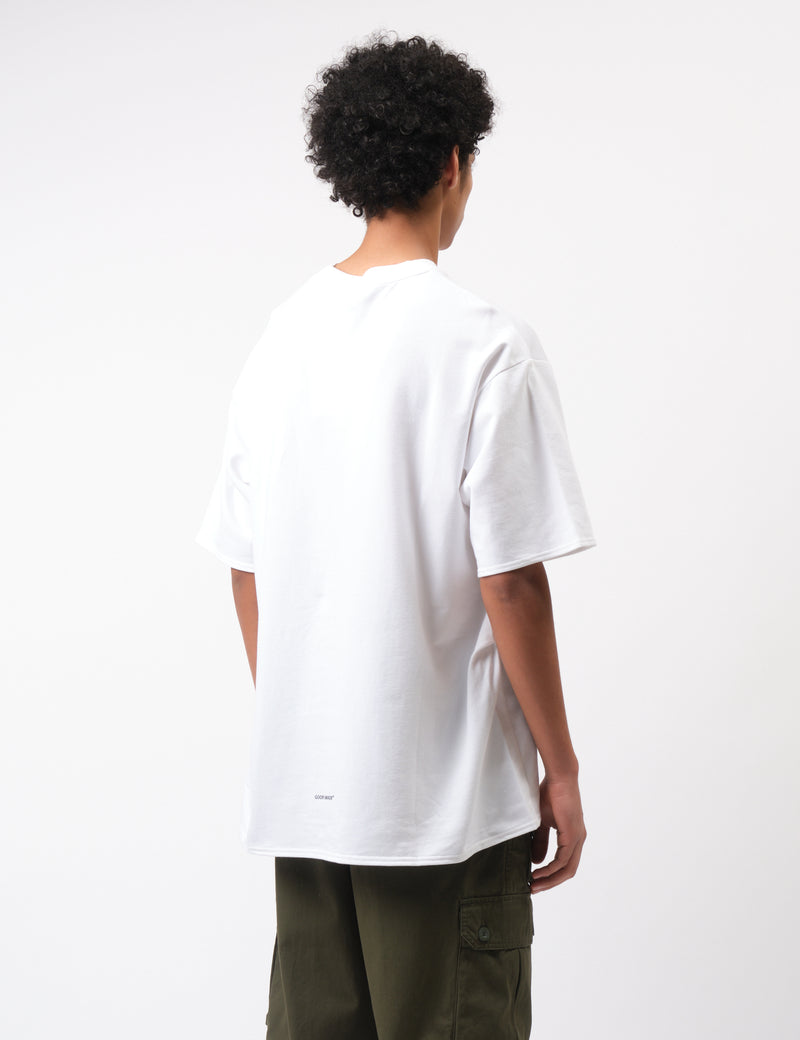 GOOPiMADE "Archetype-93" 3D Pocket T-Shirt - White