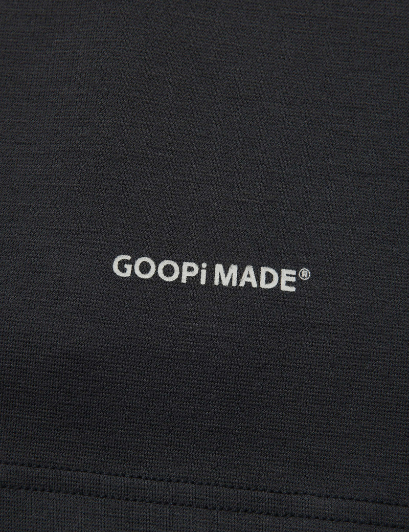 GOOPiMADE “G_model-03” Just a Normal L/S T-Shirt - Dark Grey
