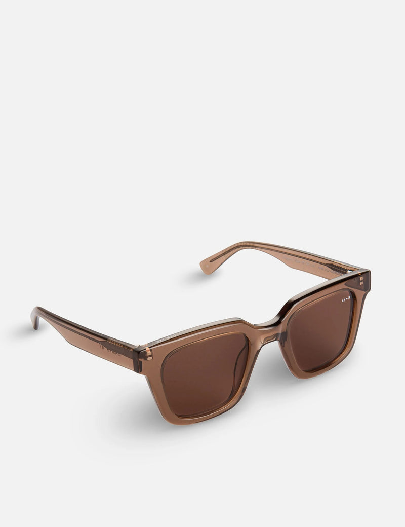 AY Studios Ruben Sunglasses - Transparent Coffee Brown