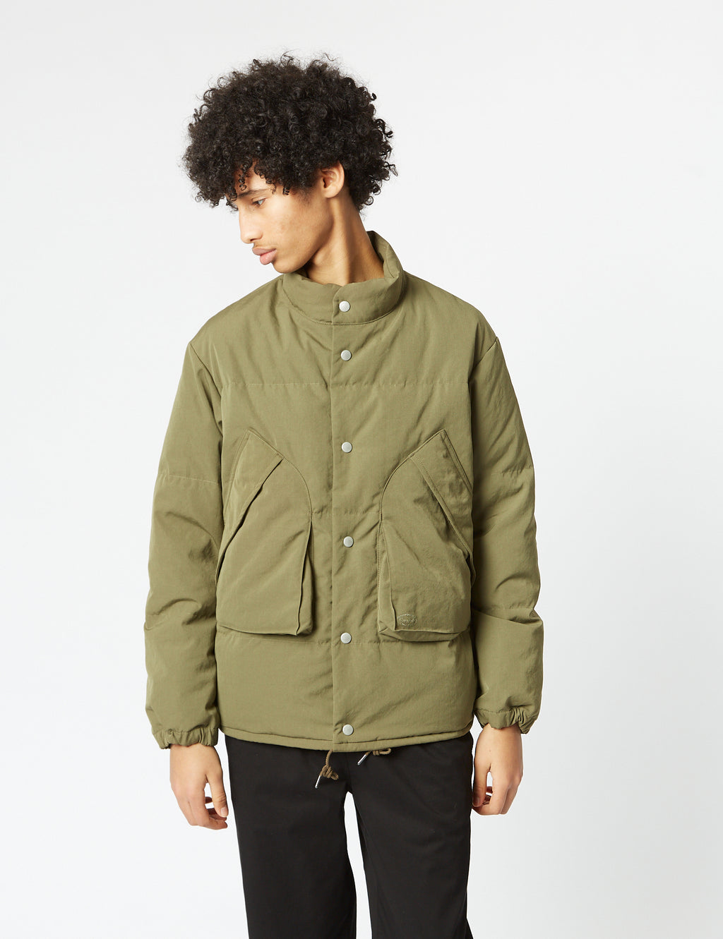 Snow Peak TAKIBI Down Jacket Olive Green Article